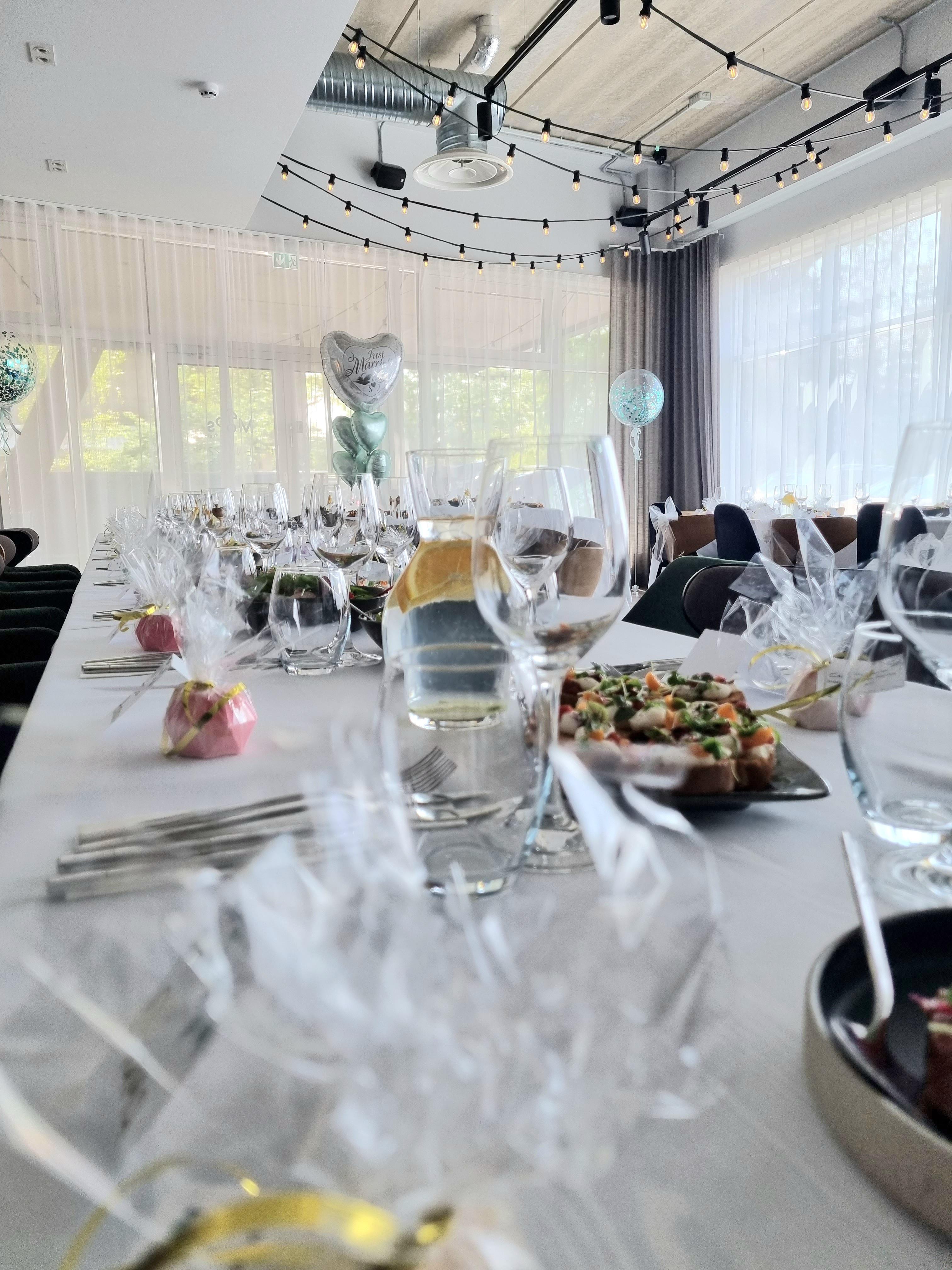 Handmade cooking scene